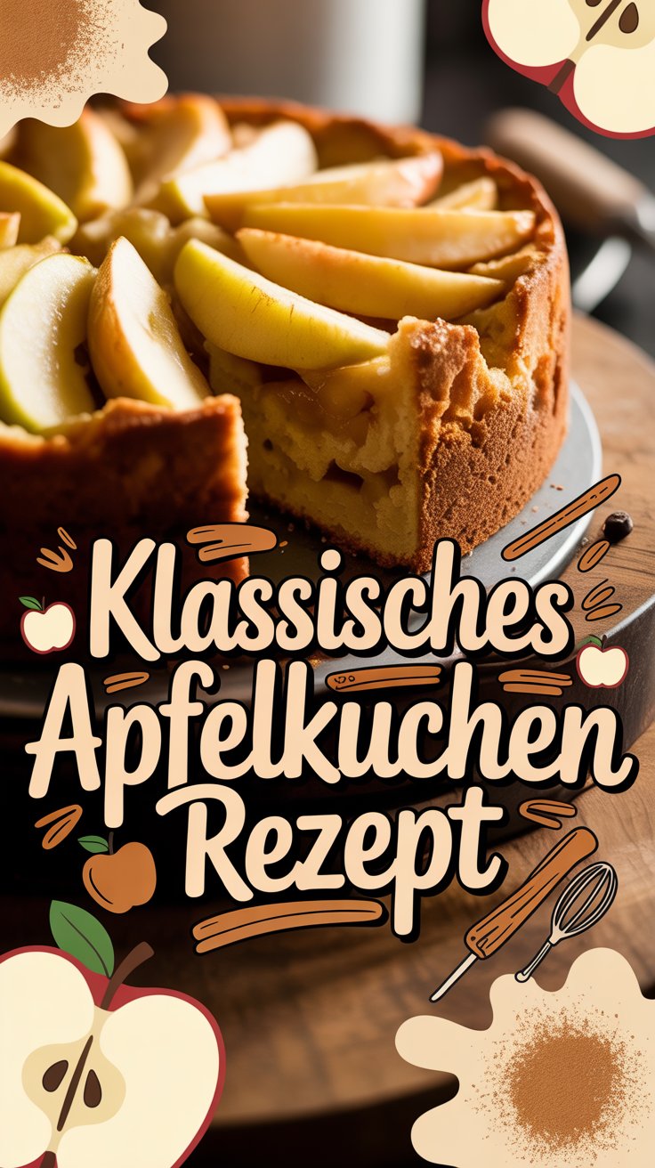 Apfelkuchen – klassisch, saftig & wunderbar duftend