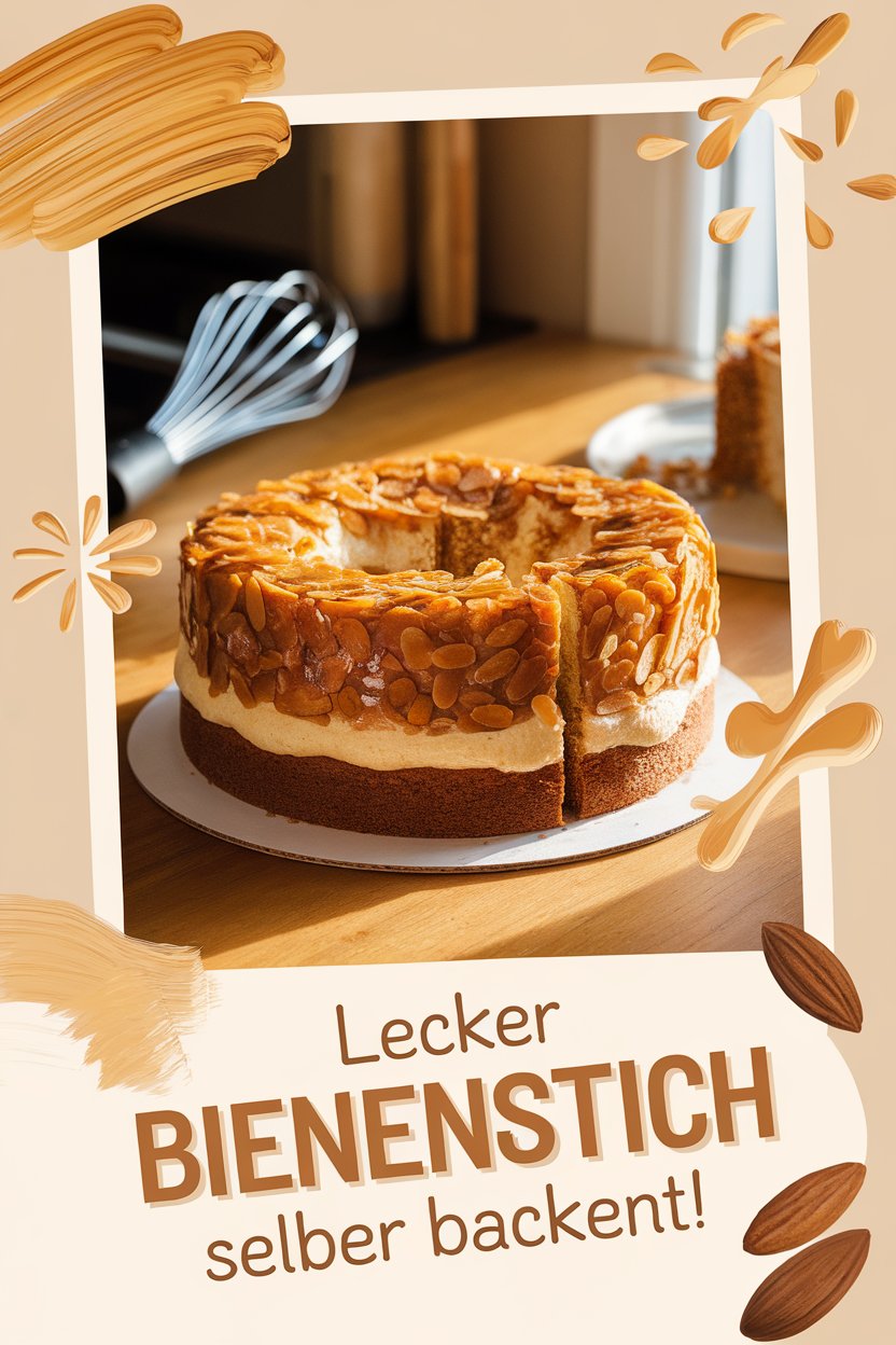 Bienenstich – klassisch, cremig & unwiderstehlich knusprig