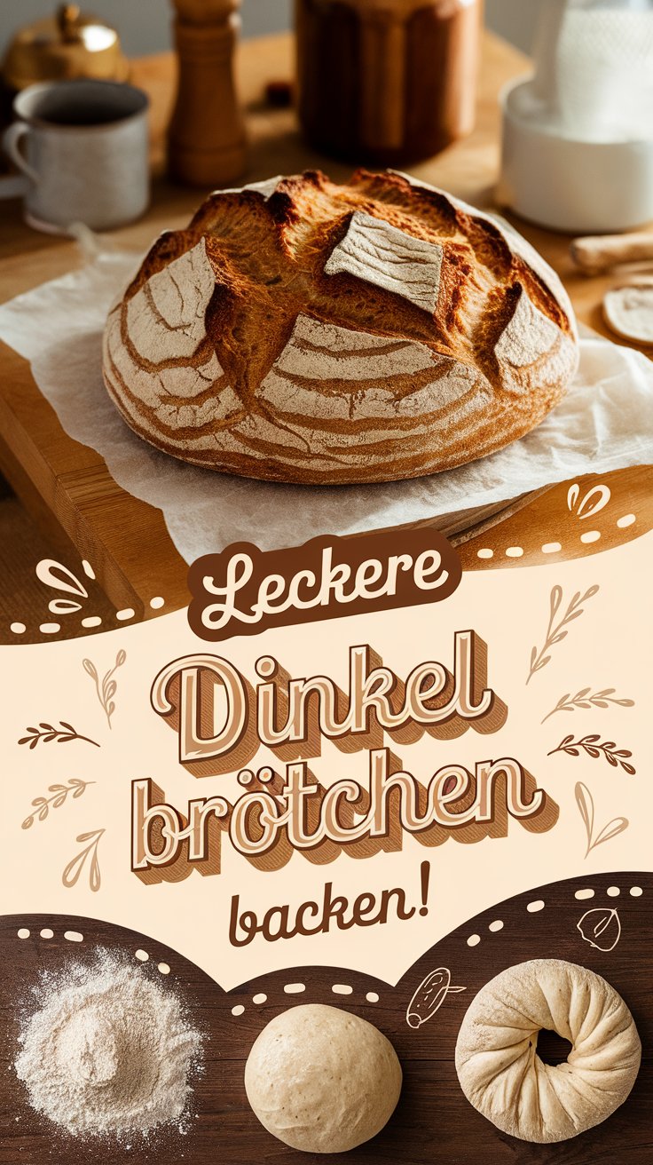 Dinkel Brötchen – knusprig, aromatisch & einfach selbst gemacht