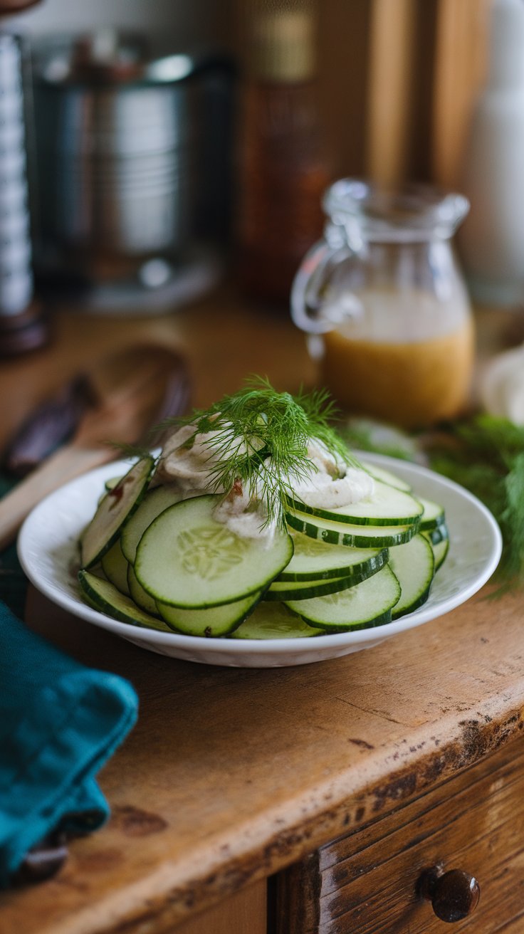 Gurkensalat – frisch, knackig & wunderbar leicht