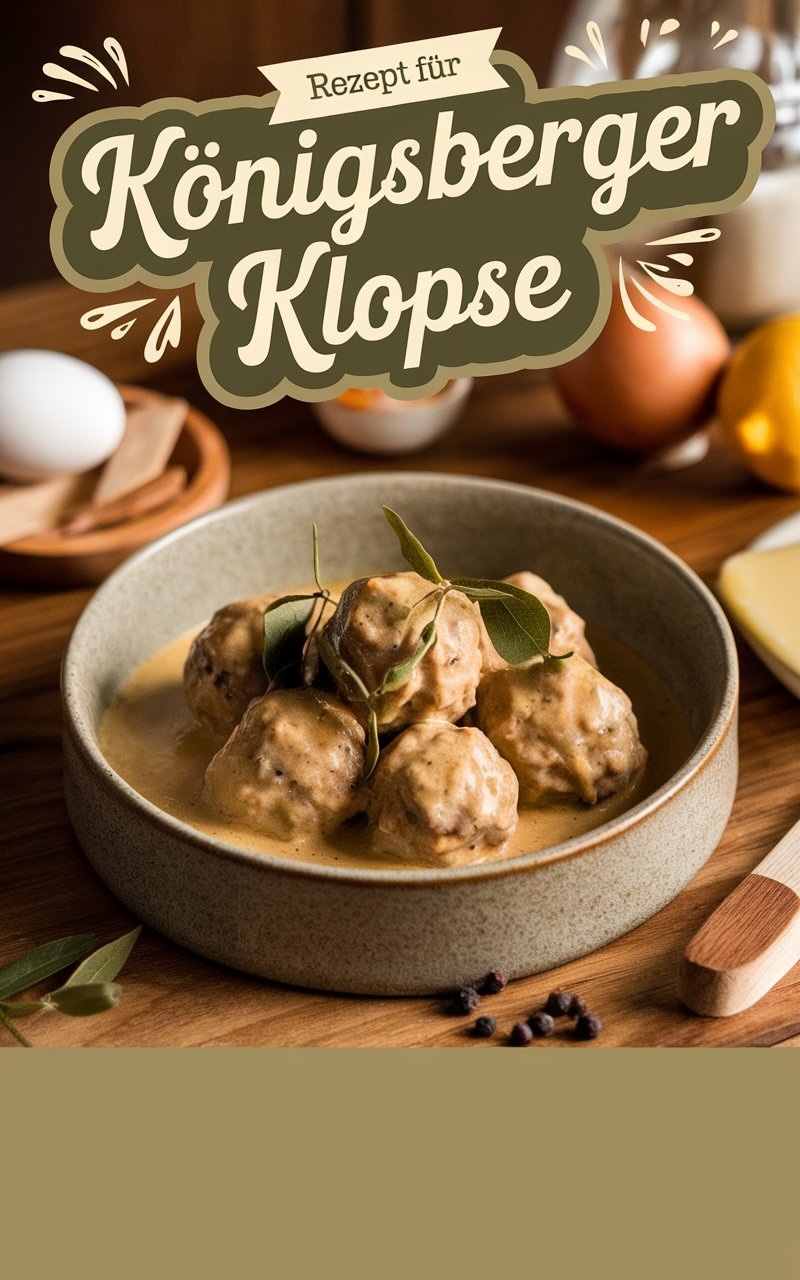 Königsberger Klopse – klassisch, zart & sahnig