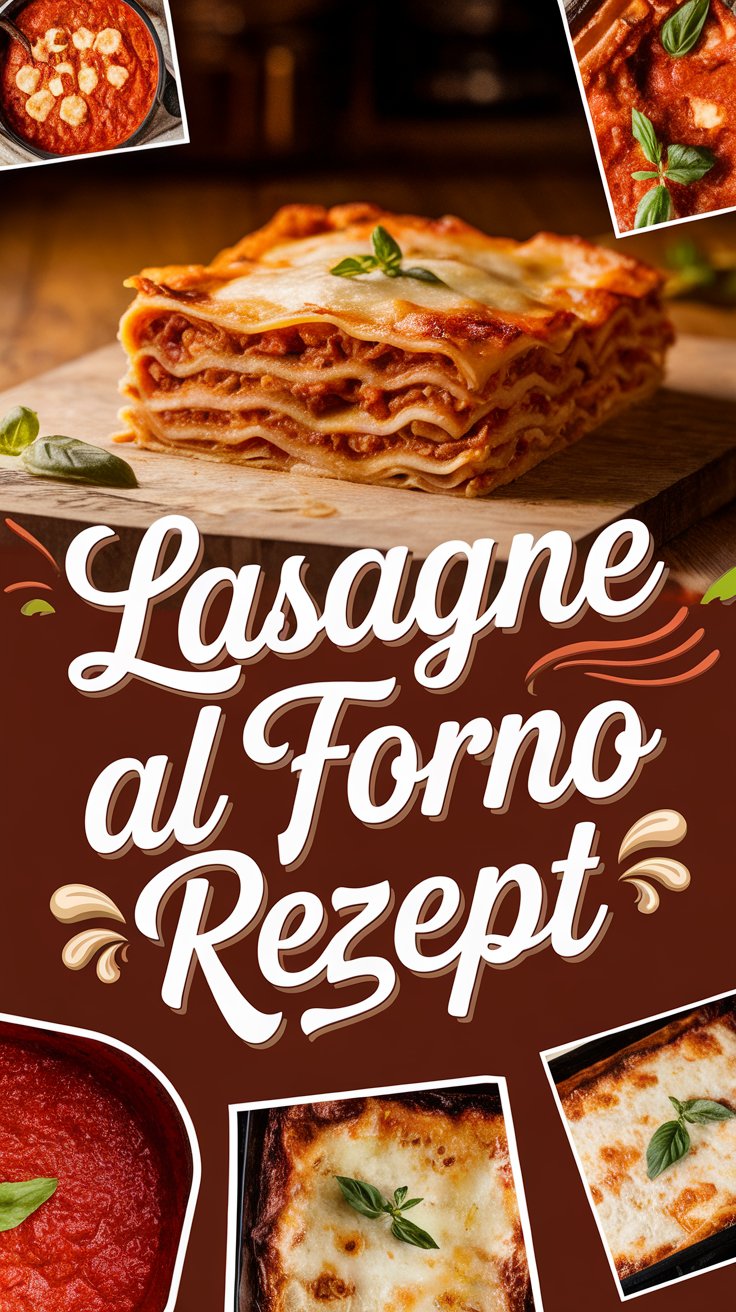 Lasagne al forno – Der italienische Klassiker aus dem Ofen