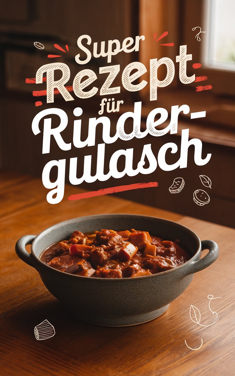 Rindergulasch – zart, aromatisch & kräftig