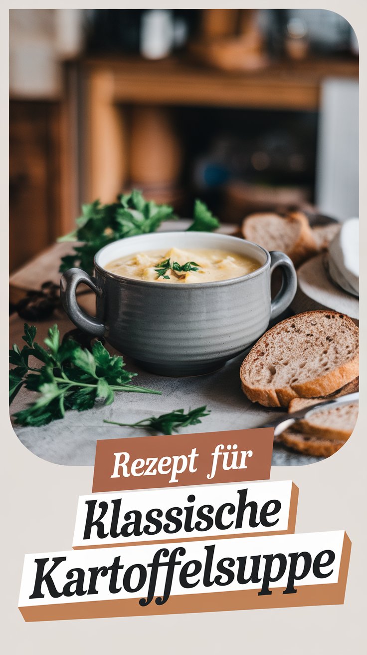 Kartoffelsuppe – klassisch, cremig & sättigend